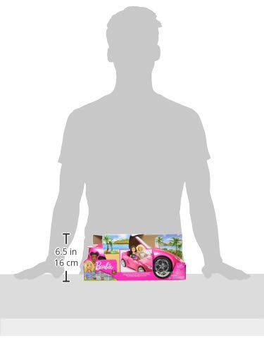 Amazon.com: Barbie 芭比魅力敞篷車，粉紅色／黑色: Barbie